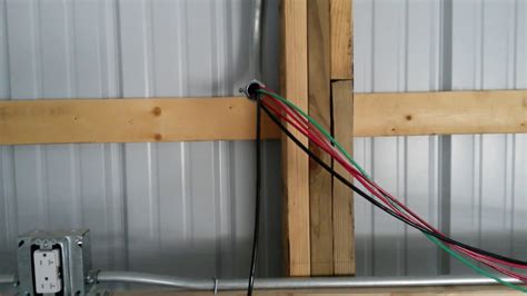 best electrical boxes to use for a pole barn|pole barn outlet mount.